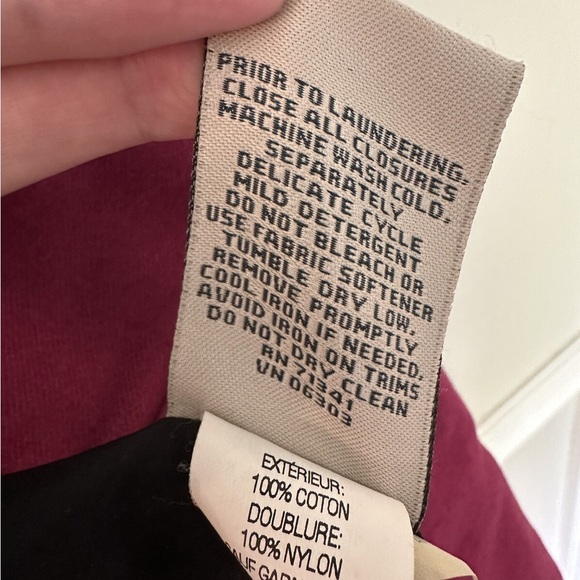 L.L. Bean Women's Magenta Blazer Size M - Picture 3 of 5